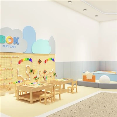 BOK Play Cafe Design w Edmonton, Kanada - Kreatywne przestrzenie zabaw dla dzieci i rodziny